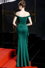 loveedsTM-Elegant long one-shoulder mermaid dress