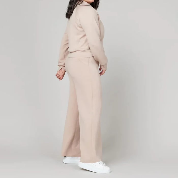 Smellmail™-Long Sleeve Wide Leg Jumpsuit