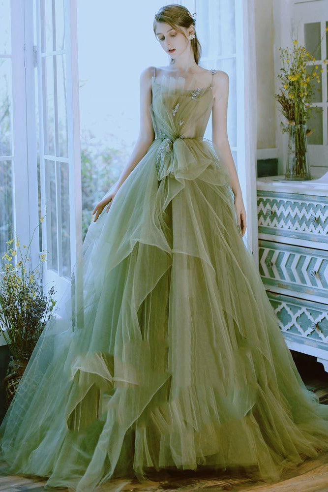 Smellmail™-New Green Forest Evening Dress