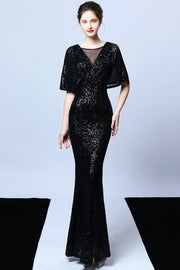 Smellmail™-Tassel Sequined Fishtail Banquet Evening Dress