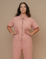 Free Shipping - Cropped Utility Jumpsuit