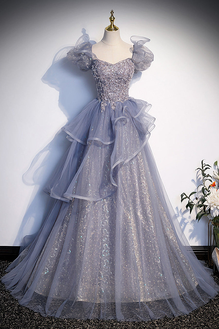 loveedsTM-French princess dress party dress coming of age ceremony evening dress