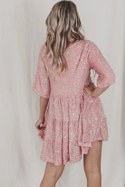 Smellmail™-Sequin Baby Doll Dress