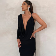 Smellmail™-Women's sexy backless slim dress