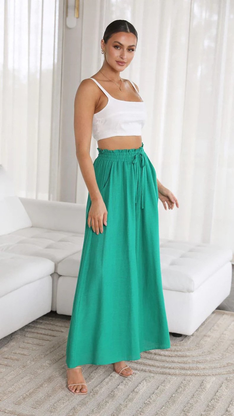 Smellmail™-Women's Casual Pants Wide Leg Trousers