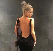 Smellmail™-Serenity Backless Maxi Dress