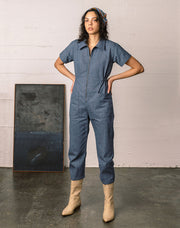 Free Shipping - Cropped Utility Jumpsuit