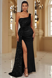 Smellmail™-Mermaid banquet style host single off-shoulder dress evening dress