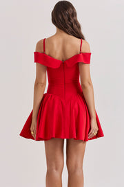 EysintTMOne shoulder strapless sexy dress