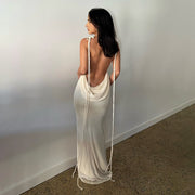 Smellmail™-Serenity Backless Maxi Dress