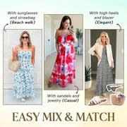 Smellmail™-Floral Cami Maxi Dress