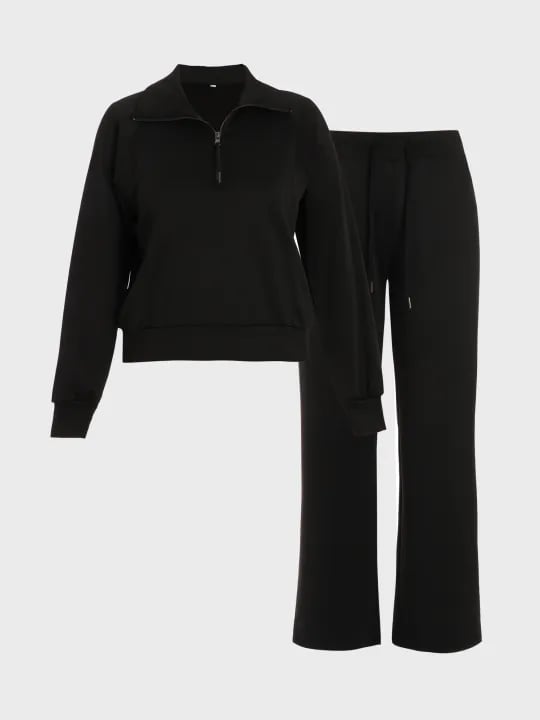 Smellmail™-Long Sleeve Wide Leg Jumpsuit