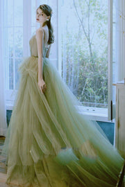 Smellmail™-New Green Forest Evening Dress