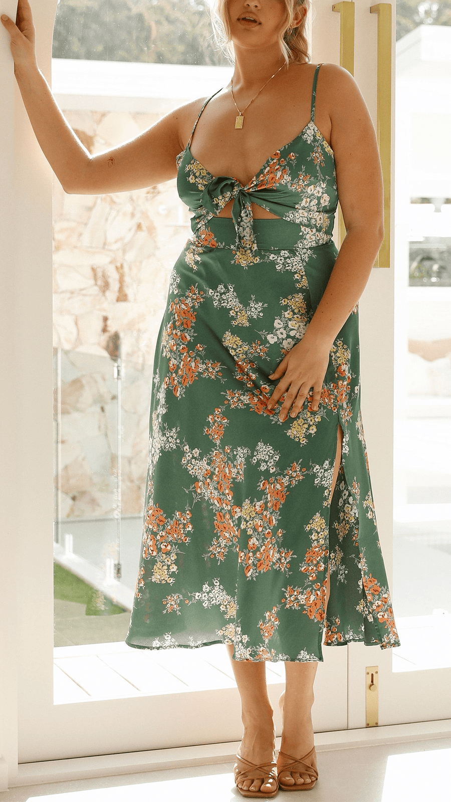 Smellmail™-Elegant Floral Dress