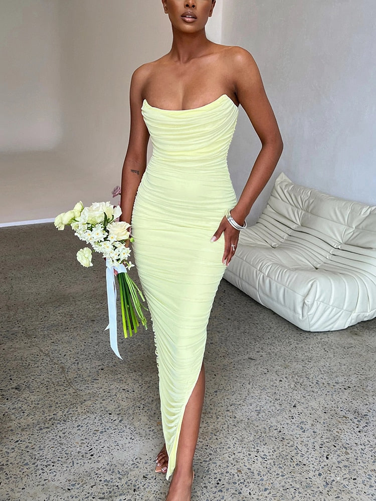 Smellmail™-Sexy High Waist Backless Dress