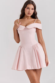 EysintTMOne shoulder strapless sexy dress