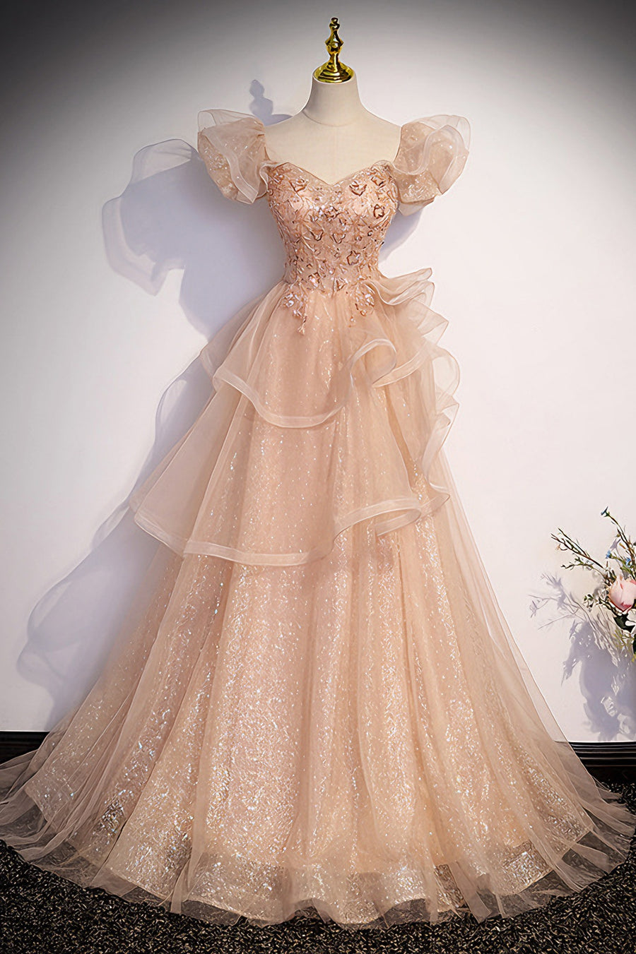 loveedsTM-French princess dress party dress coming of age ceremony evening dress