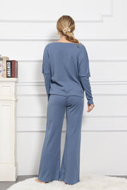 Smellmail™-Solid Color Long Sleeve Casual Set