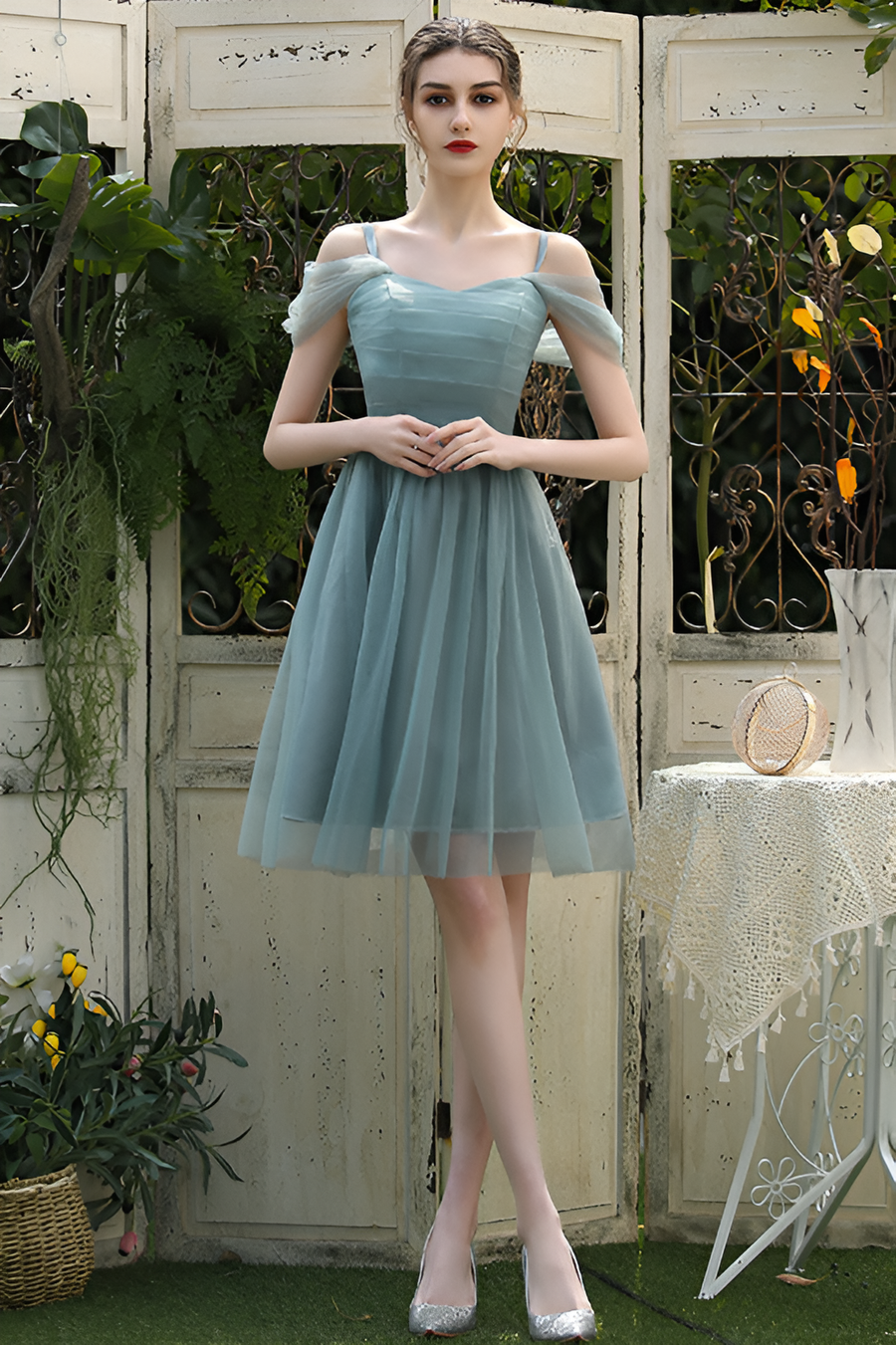 Smellmail™-Versatile Mesh Bridesmaid Dress