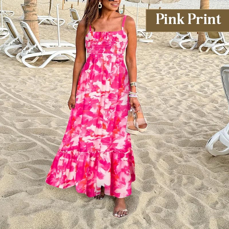 Smellmail™-Floral Cami Maxi Dress