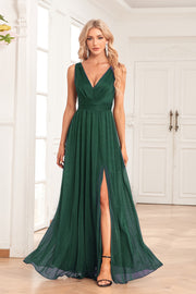 loveedsTM-Sparkling Chiffon Sleeves Evening Dress