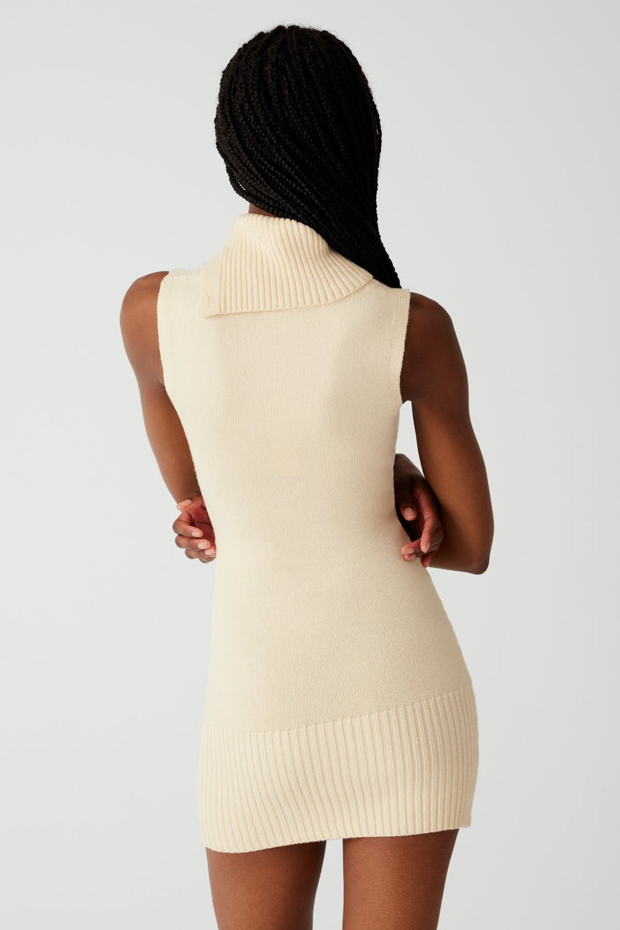 Smellmail™-Long Sleeve Sleeveless Reversible Knit Dress