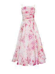 Smellmail™-Elegant Print Suspender Dress