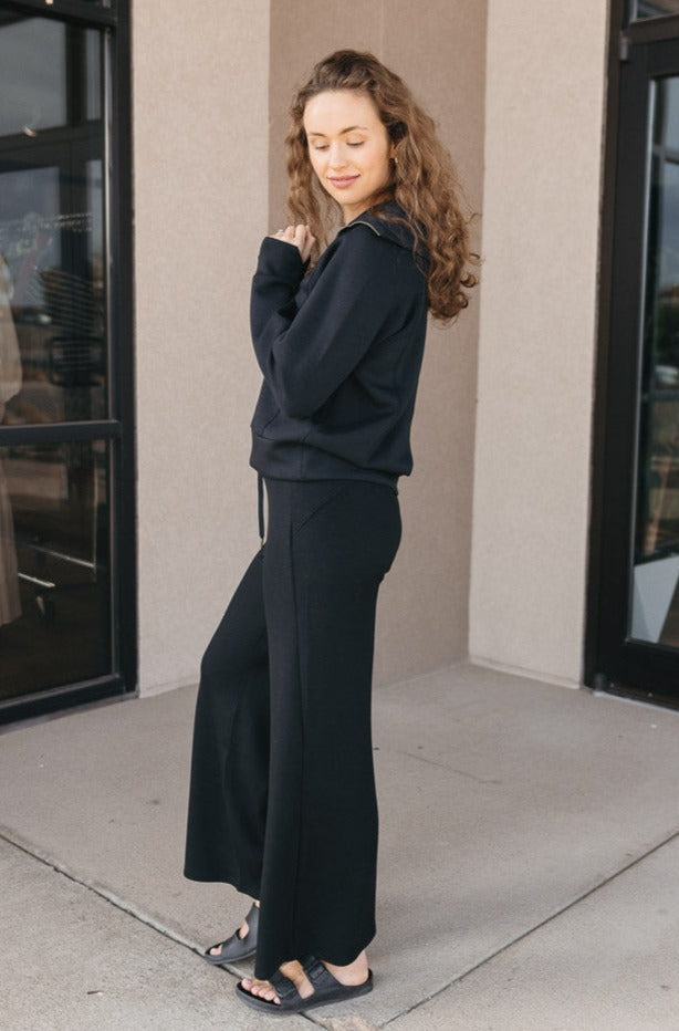 Smellmail™-Long Sleeve Wide Leg Jumpsuit