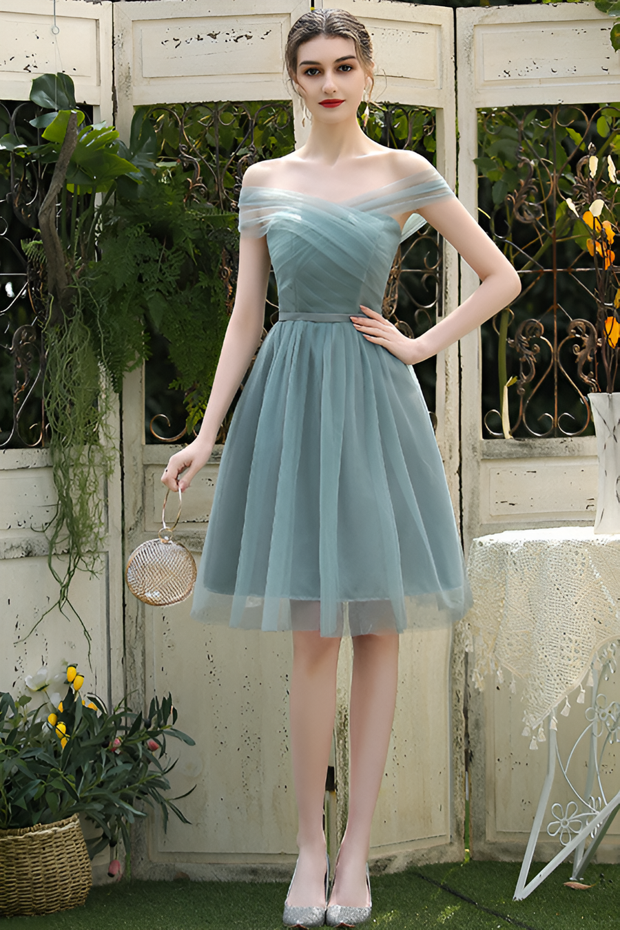 Smellmail™-Versatile Mesh Bridesmaid Dress