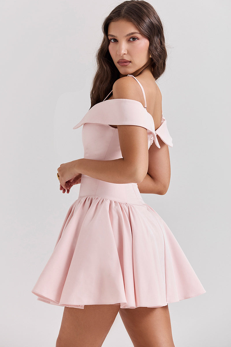 EysintTMOne shoulder strapless sexy dress